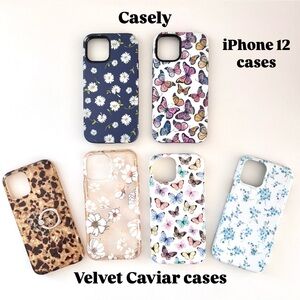 iPhone 12 Cases - Velvet Caviar + Casely